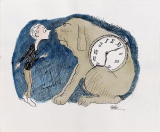 Jules Feiffer The Phantom Tollbooth limited edition print hand signed