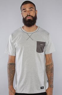 ORISUE The Bruno Tee in Grey Heather Concrete