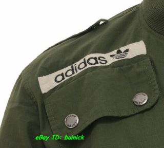 Adidas Star Wars Flight Jacket Han Solo Military Green Army New L