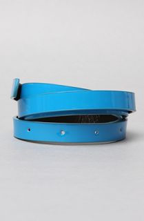  boutique the neon belt in blue sale $ 7 95 $ 25 00 68 % off