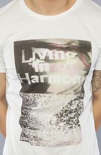 Lifetime Collective The Living In Harmony Tee in Antique White