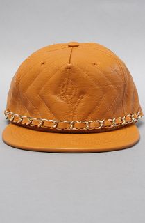 Joyrich The PU Quilted Cap in Camel Concrete