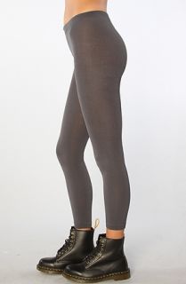 Plush The Footless Fleece Lined Tights in Gray