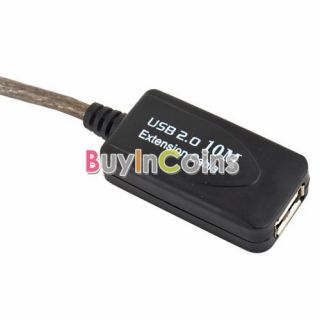 USB 2 0 Extension Repeater Cable 30ft 10M A Male to A Female Data