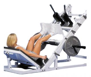 Yukon Hip Leg Sled Press Squat Machine Workout Fitness Exercise Bench