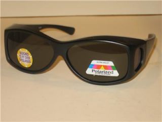 POLARIZED WEAR FIT OVER GLASSES GOGGLE SUNGLASSES SMALL FRAME SIZE