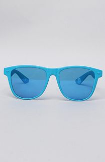NEFF The Daily Sunglasses in Blue Soft Touch