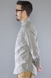 RVCA The Gama Stripe Buttondown Shirt in Bane