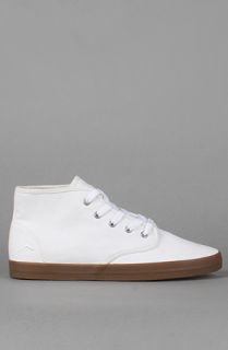 Emerica The Wino Mid Sneaker in White Gum