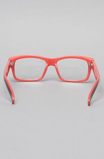 Accessories Boutique The Funk Up Glasses in Coral Red