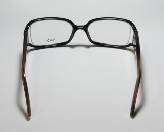 you are looking at a pair of elegant fendi eyeglasses these frames can