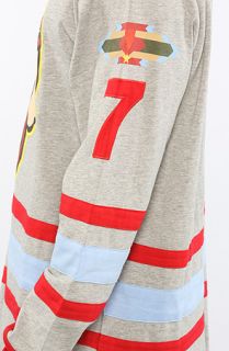 Play Cloths The Chief Jack Jersey in Heather Grey