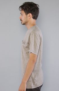 ORISUE The Towa VNeck Tee in Brown Concrete