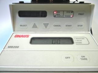 ohaus mb200 moisture balance analyzer