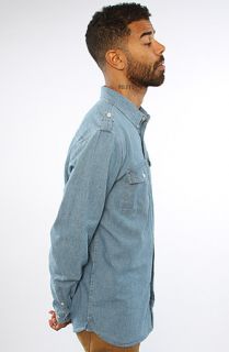 Analog The Bishop Buttondown in Indigo Chambray