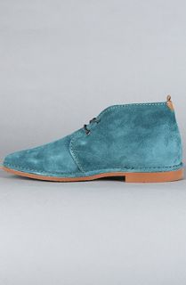 Swear The Davis 5 Boot in Blue Suede Concrete