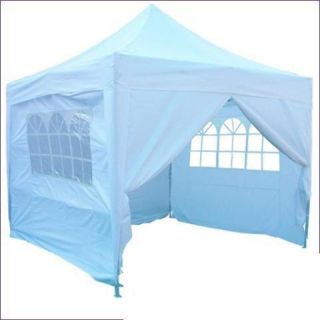 Peaktop 10x10 EZ Pop Up Canopy Gazebo Party Tent White