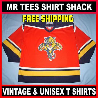 Florida Panthers National Hockey League NHL Jersey Red Polyester Adult