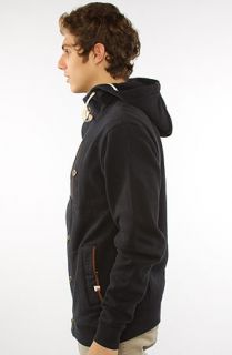 SLVDR The Goodwin Hoody in Navy Concrete