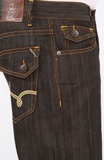 LRG The Creative Uniform Co Flap Pocket True Straight Jeans in Raw