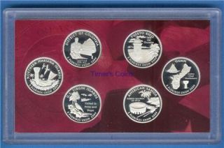 1999 2009 Silver Proof Quarter Sets 56 Coins No Box