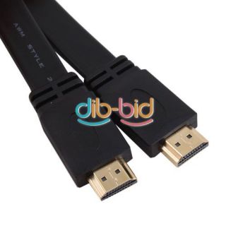 High Speed 0.3m 1.4a HDMI Flat Cable 1.4V 1080P HD w/ Ethernet 3D HDTV