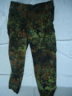 German Germany Camouflage Camo Flecktarn Trousers Size XXL