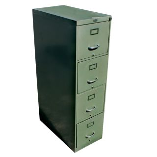 15 Bentson Vintage Industrial Age Metal File Cabinet