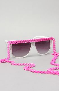 Morir by Kerin Rose The LoveHate Convertible Chain Shade Sunglasses