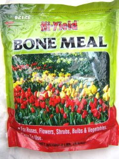 Hi Yield Bone Meal Phosphate Fertilizer 4 Pounds