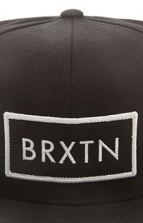 Brixton The Rift Hat in Black Concrete