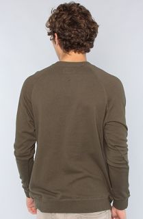 Brixton The Junction II Sweatshirt in Olive