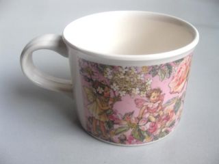 cicely mary barker flower fairies pink cups set of 4