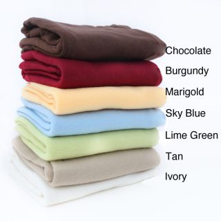  Brushed Polyester Fleece Sheet Set