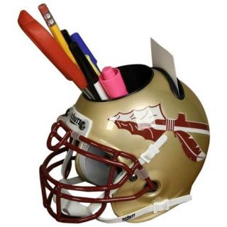 Florida State Seminoles FSU Gold Mini Helmet Desk Caddy