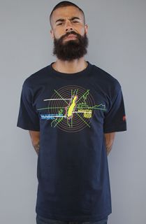 SSUR The Escape Tee in Navy Concrete Culture