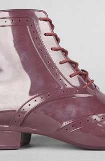Melissa Shoes The Kissing Boot in Wine