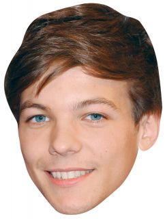 Louis Tomlinson Life Size Card Cutout Mask One Direction