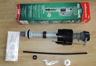 Fluidmaster 400A Toilet Tank Fill Valve Used as Is Box Instructions