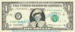 Barney Fife Dollar Bill   Don Knotts   Mint