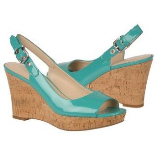 Franco Sarto Womens Colley Turquoise Patent