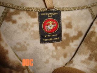 USMC Marine Corps Military Surplus Desert MARPAT Windpro Fleece Jacket