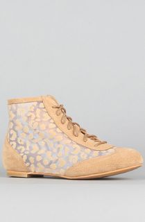 Shellys London The Suzie Bootie in Beige