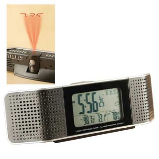 Maverick R 495 LCD Weather Station Am FM Radio Clock