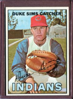 search our store pesamember 1967 topps 3 duke sims nm d31765