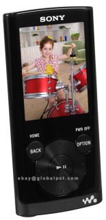Sony NWZ E354 8GB Flash  MP4 FM Player 2” LCD Black