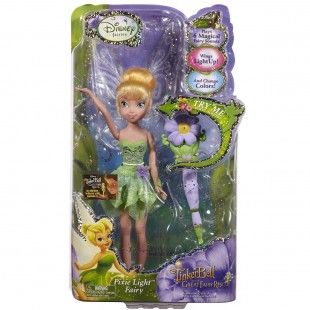 Disney Fairies 9 inch Pixie Light Fairy Doll Tinkerbell