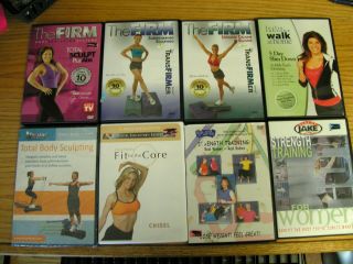DVDs Exercise The Firm Strength Training Body Sculpting Etc