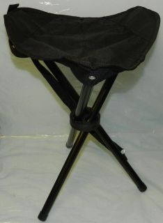  Folding Camping Travel Tripod Chair Stool Carry Bag Strap