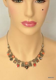 Magnificent New AYALA BAR Classic RED ROCK Necklace Fall 2011